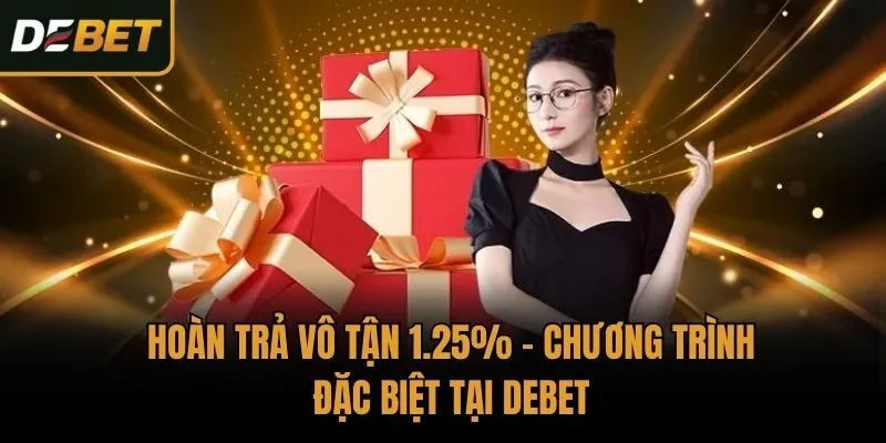 Hoàn Trả Vô Tận 1.25% - Chương Trình Đặc Biệt Tại Debet
